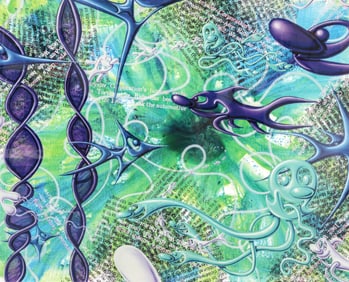 Kenny Scharf KELP US Pigment Print