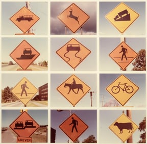 Al Souza SMALL AMERICAN PAINTING (LEFT SIDE) Photographic Collage