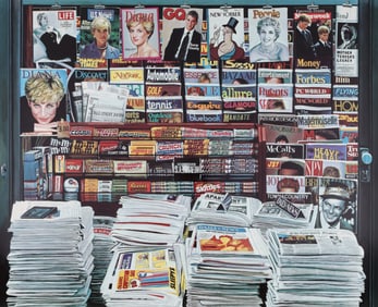 Ken Keeley COVER STORIES 1997 Serigraph