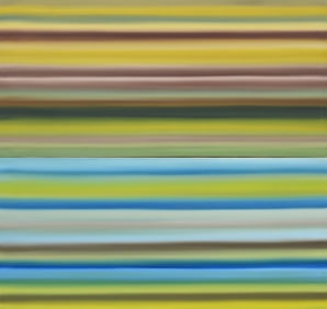 Louis Vega Trevino NINE GATE & NINE GATE II Paintings, 50"W Diptych