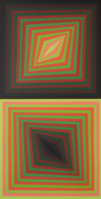 Victor Vasarely USTEOK Serigraph