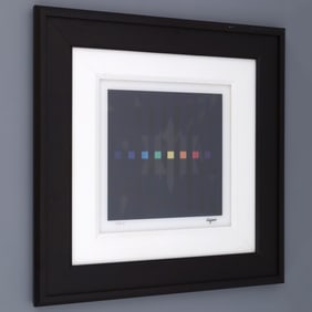 Yaacov Agam HOLOCAUST Agamograph Lenticular Print