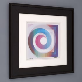 Yaacov Agam UNTITLED Agamograph Lenticular Print