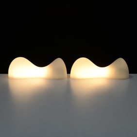 Pair of Karim Rashid BLOB S Lamps / Sconces