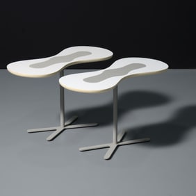 2 Karim Rashid PLURAL Side Tables