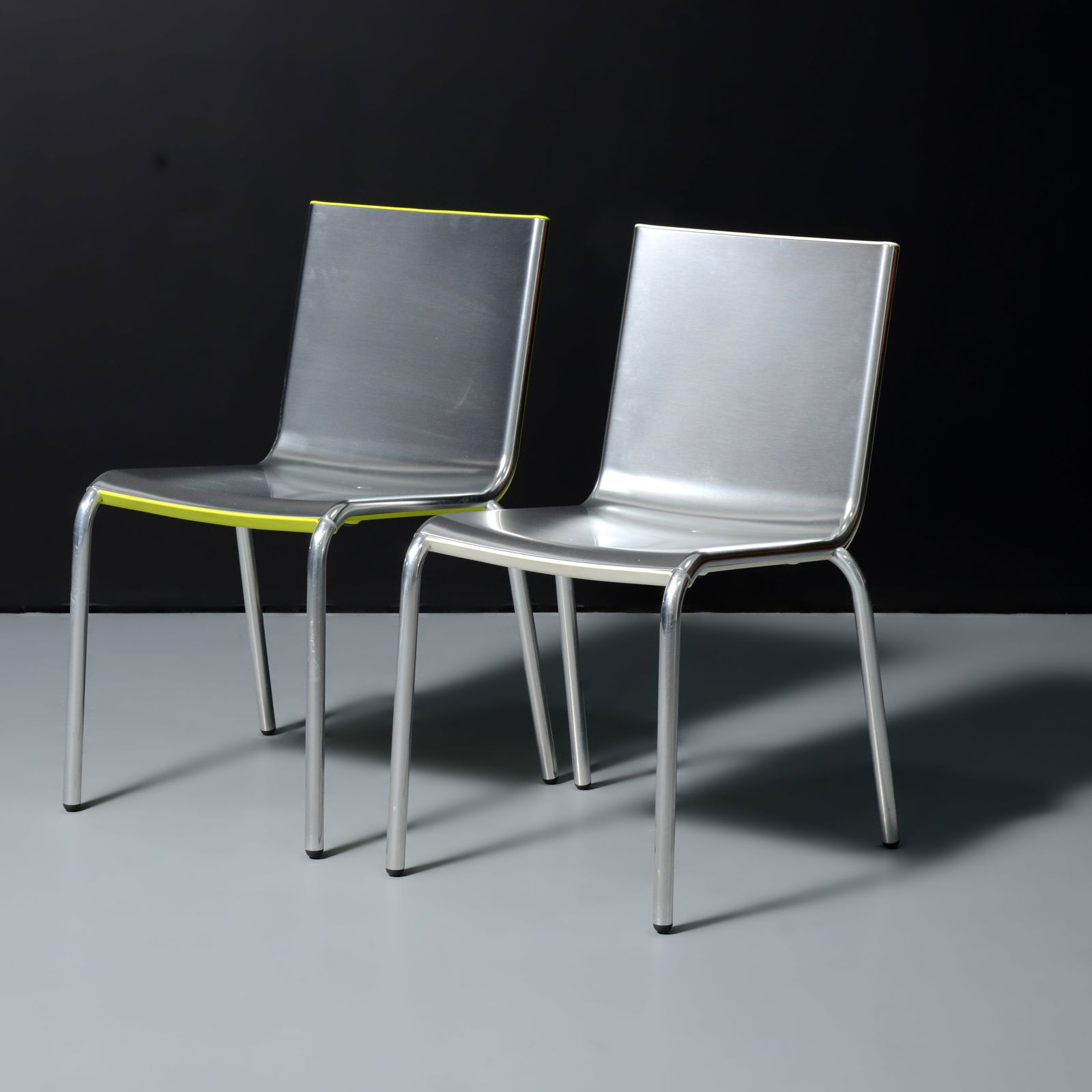 Pair of Karim Rashid ALO Stacking Chairs (1 of 12)
