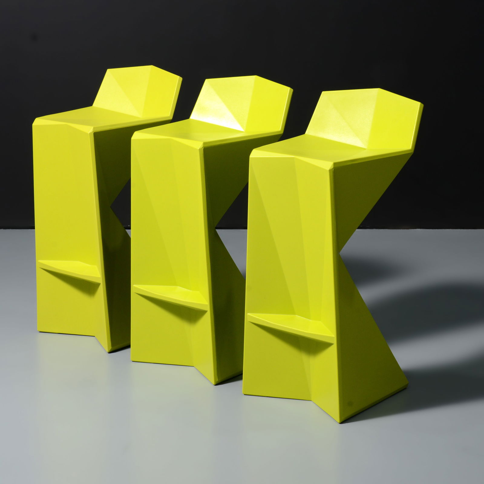 Karim Rashid VERTEX Barstools, Set of 3 (1 of 12)