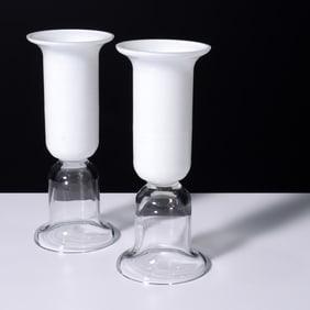 2 Karim Rashid RIM Vases / Candle Holders