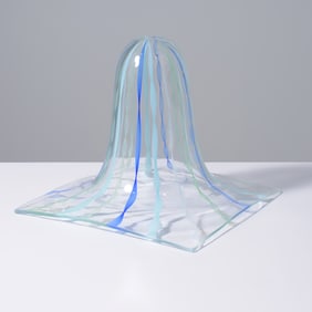 Karim Rashid GLASKAPE Sculpture, 14"H