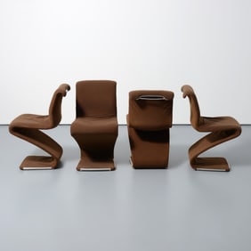 4 Gastone Rinaldi Z Chairs