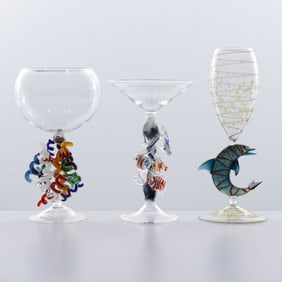 3 Goblets: Robert Mickelsen, Bandhu Dunham