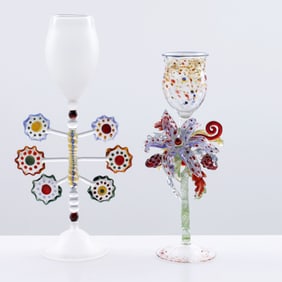 2 Goblets: Jean Amann, Elizabeth Mears