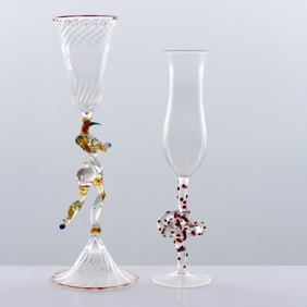 2 Goblets, Manner of Lucio Bubacco