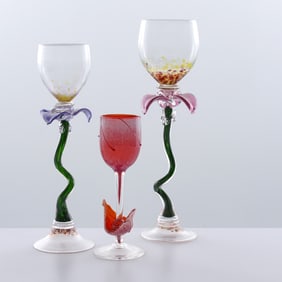 3 Goblets: Dan Schreiber, George (Cam) Langley