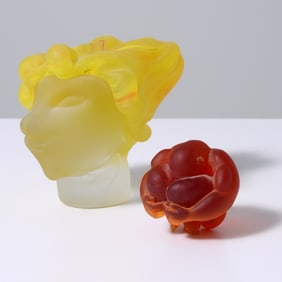 2 Paperweights: Barry Sautner, Stephen Fellerman