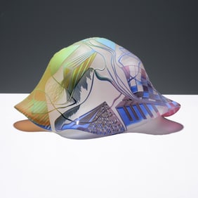 Large Stephen Hodder Sculpture, 16.75"W