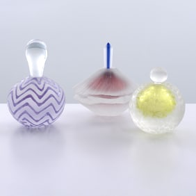 3 Perfume Bottles: Stephan Cox, Matthew Buechner ...