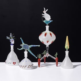 4 Ellie Burke Perfume Bottles