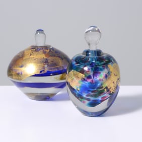 2 Perfume Bottles: Matthew Buechner, Roger Gandelman