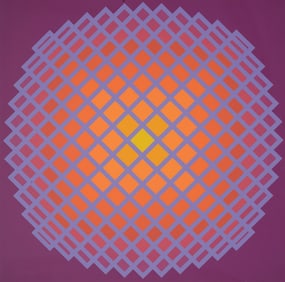 Yvaral Vasarely UNTITLED Serigraph
