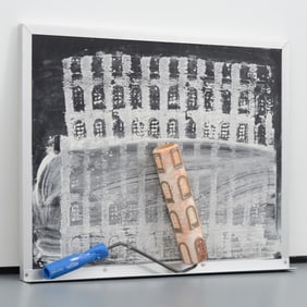 Steven Brower INSTANT FACADE Mixed Media Work
