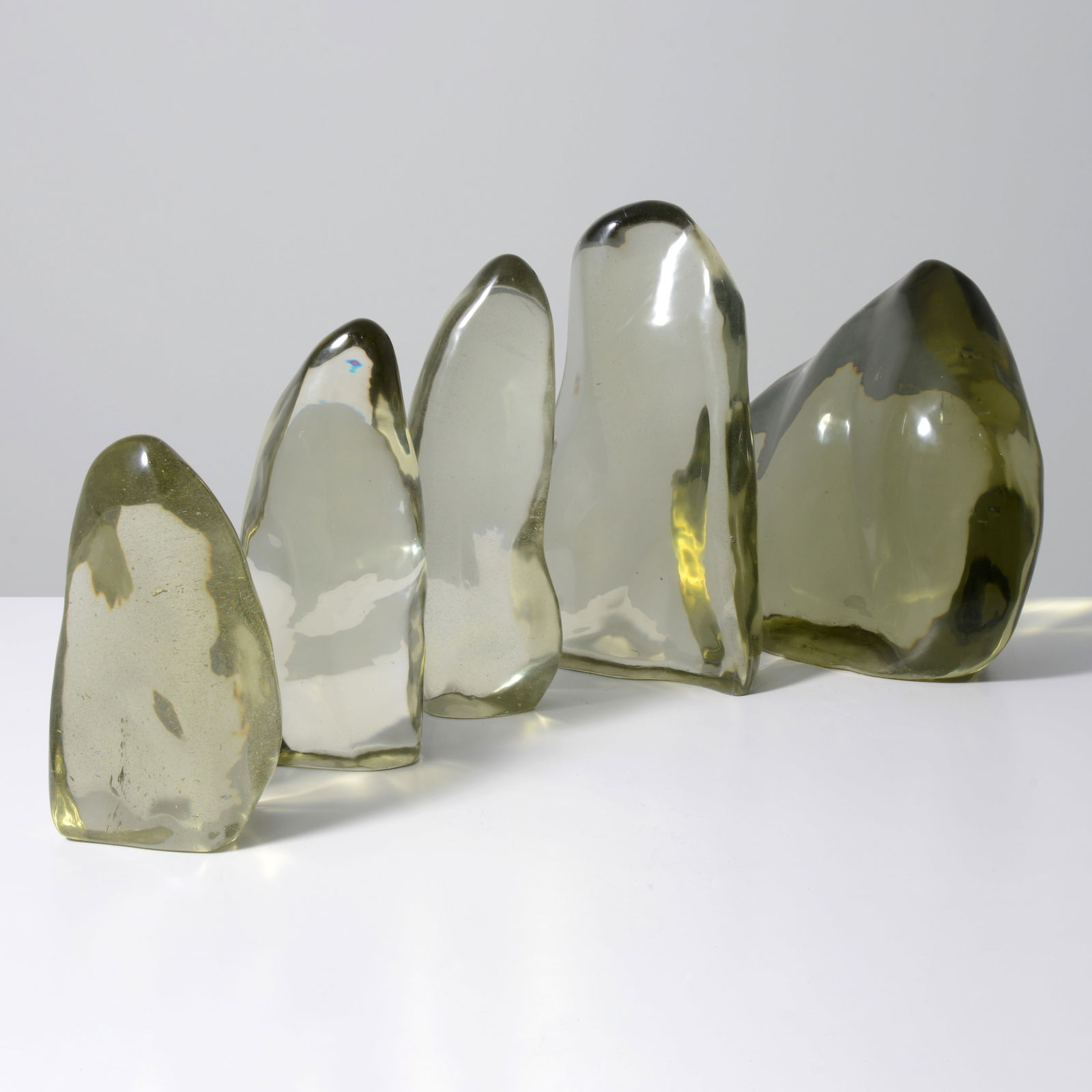 5 Large Polished Andara Crystals, 17"H (1 of 8)