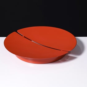 Pierre Charpin for Hermes HEMISPHERE Lacquered Tray / Center Bowl, 15"Dia