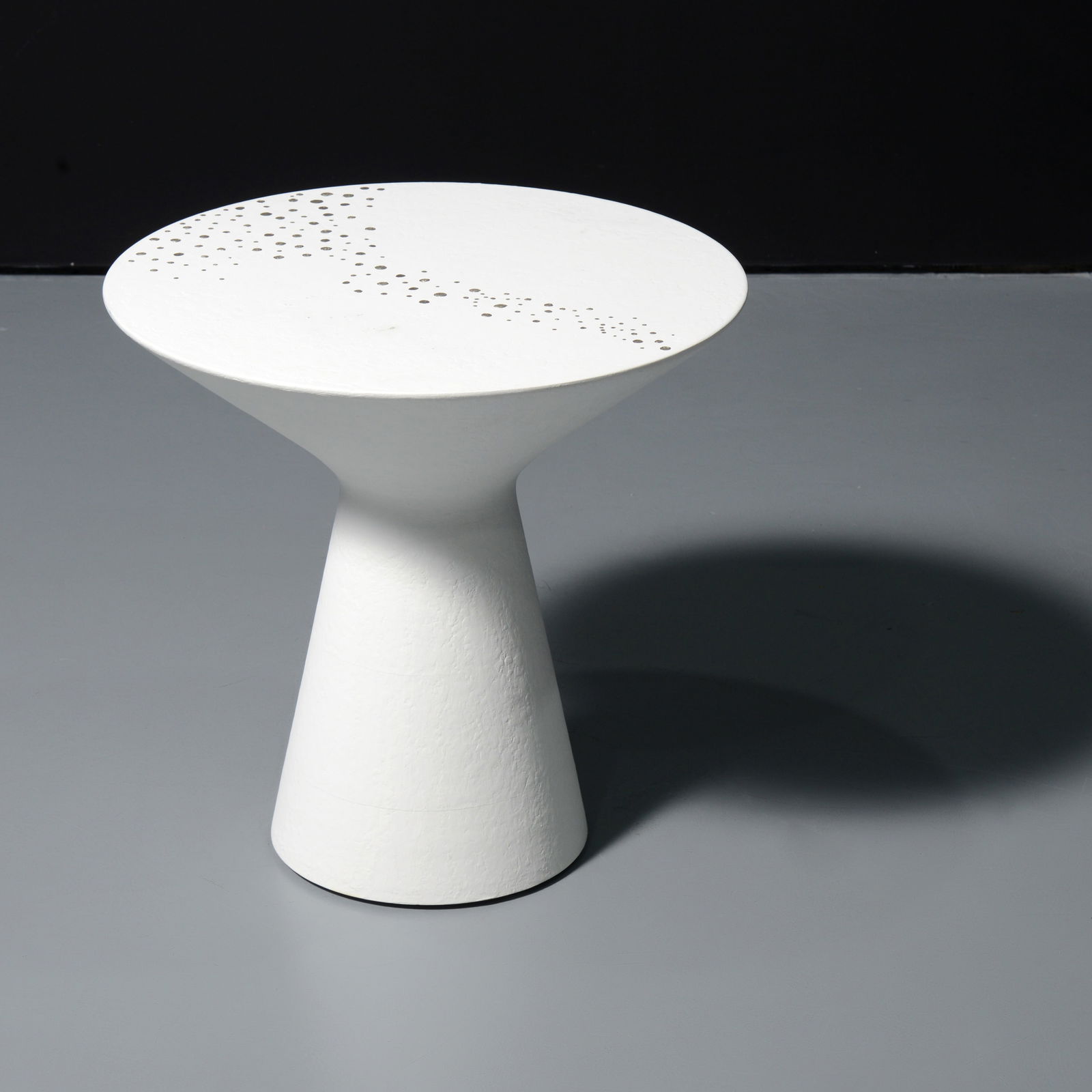 Occasional Table, Manner of John Dickinson: Artist/Designer; Manufacturer: John Dickinson (American, 1920–1982), manner ofMarking(s); notes: no marking(s) apparentMaterials: plaster over woodDi