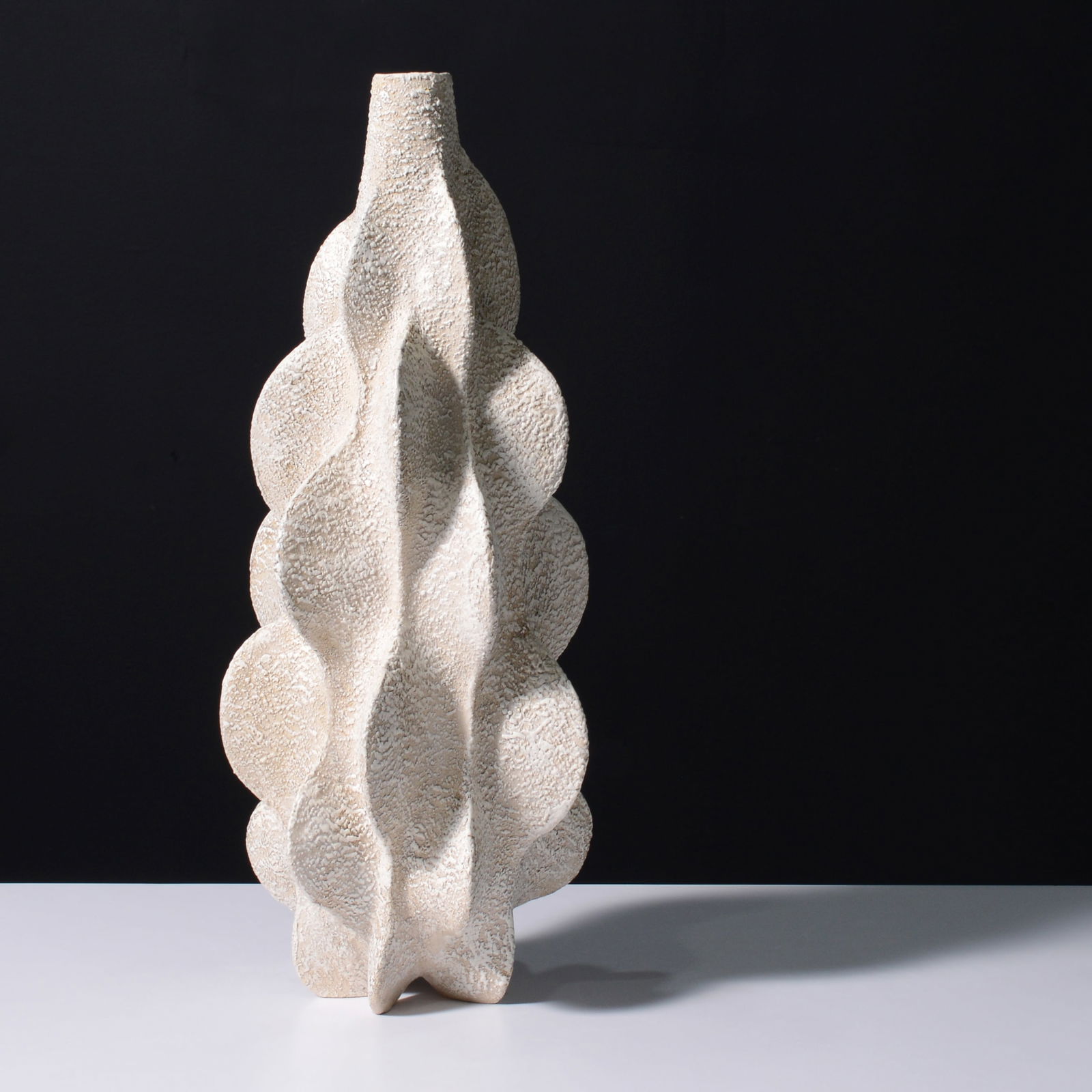 Large Julie Nelson RIPPLE SPINE IV Vase / Vessel, 23"H (1 of 8)