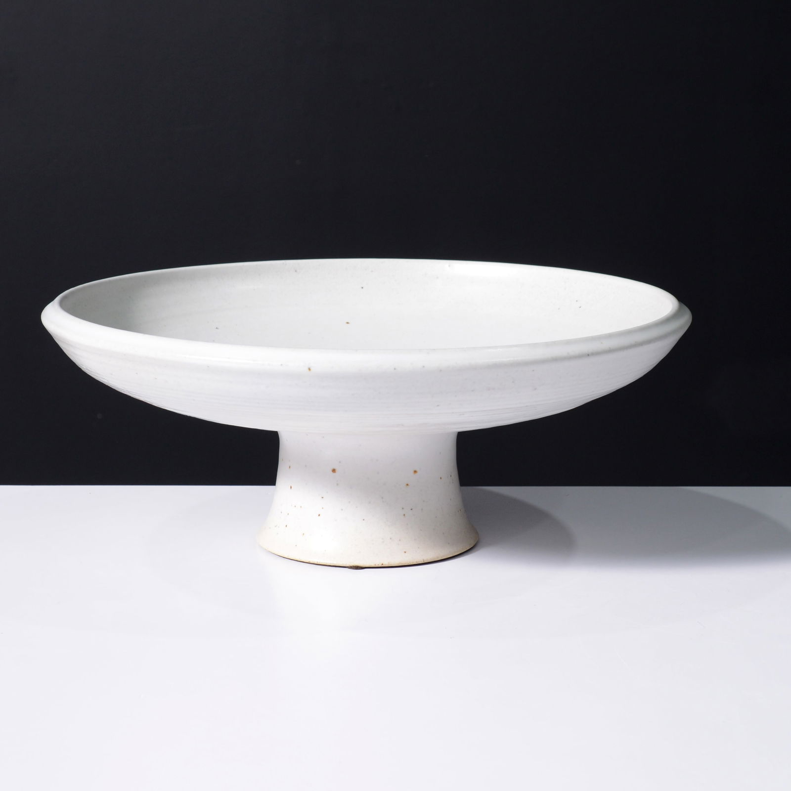 Large Vivika & Otto Heino Center Bowl, 13"Dia: Artist/Designer; Manufacturer: Vivika Heino (American, 1910-1995), Otto Heino (American, 1915-2009)Marking(s); notes: signedMaterials: ceramicDim