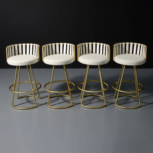 Charlotte Perriand, Set Of Bar Stools,