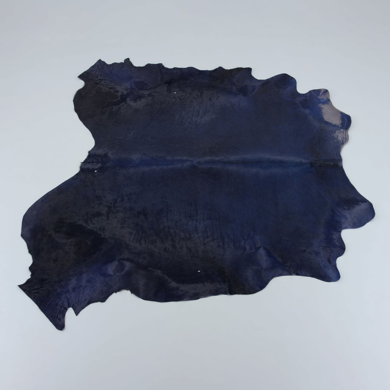 Large Blue Cowhide Rug, 105.75"L (1 of 8)