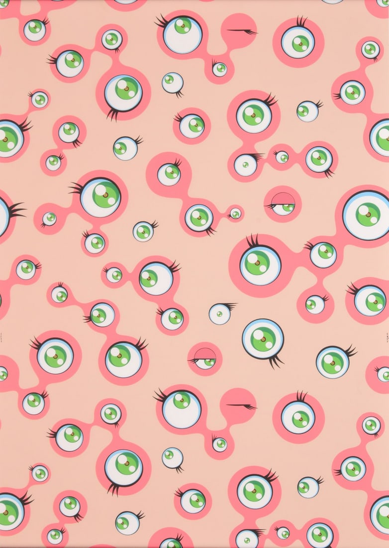 Takashi Murakami "Jellyfish Eyes" Wallpaper (1 of 5)