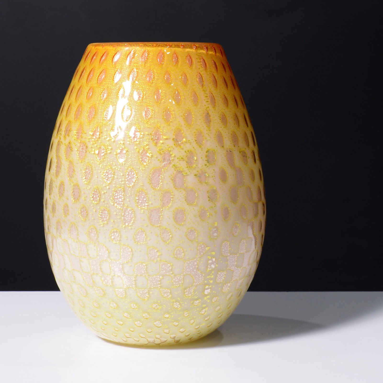 Giulio Radi REAZIONE POLICROME Vase, Murano