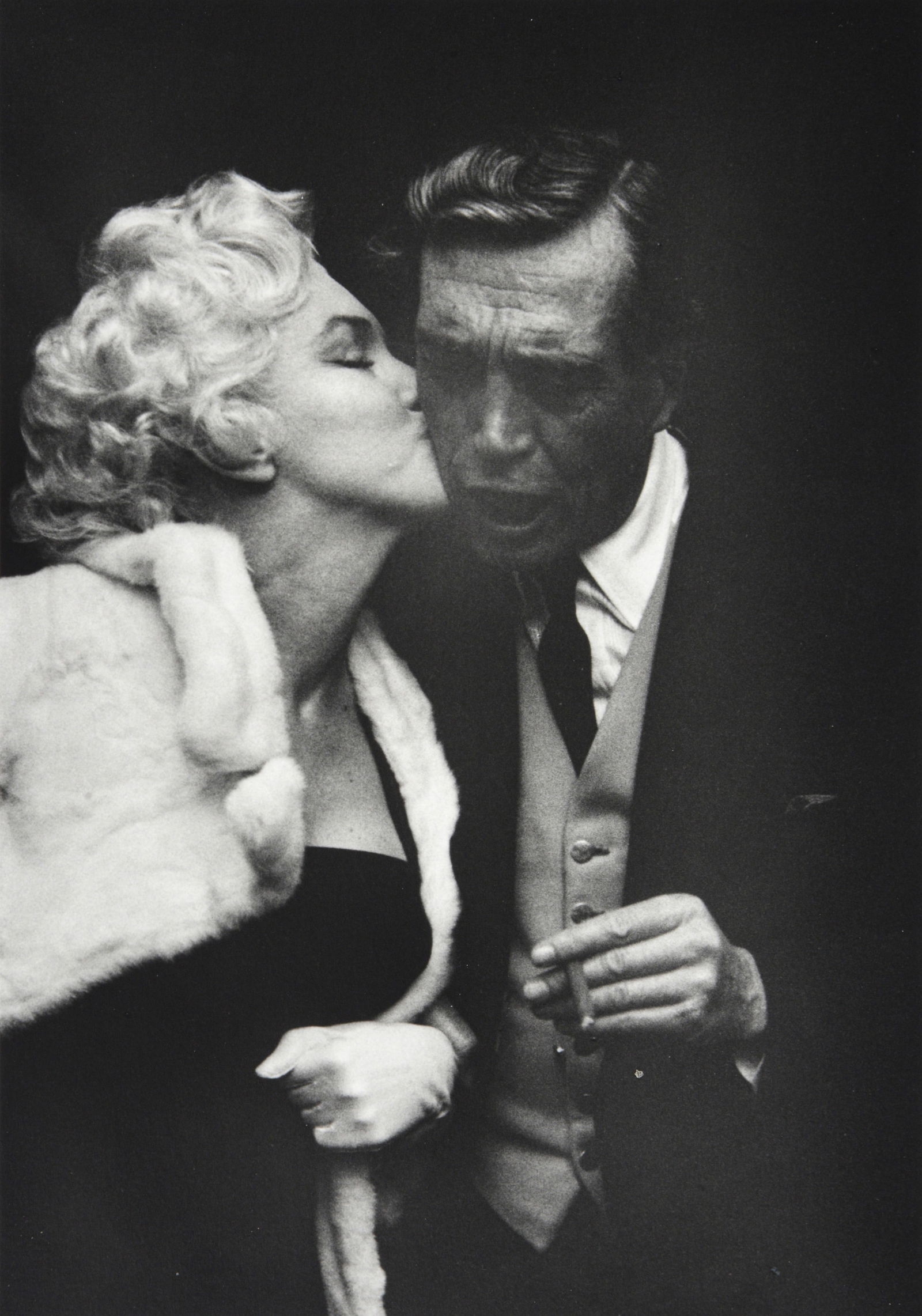 Burt Glinn MARILYN MONROE & JOHN HUSTON, NEW YORK Gelatin Silver Print (1 of 7)