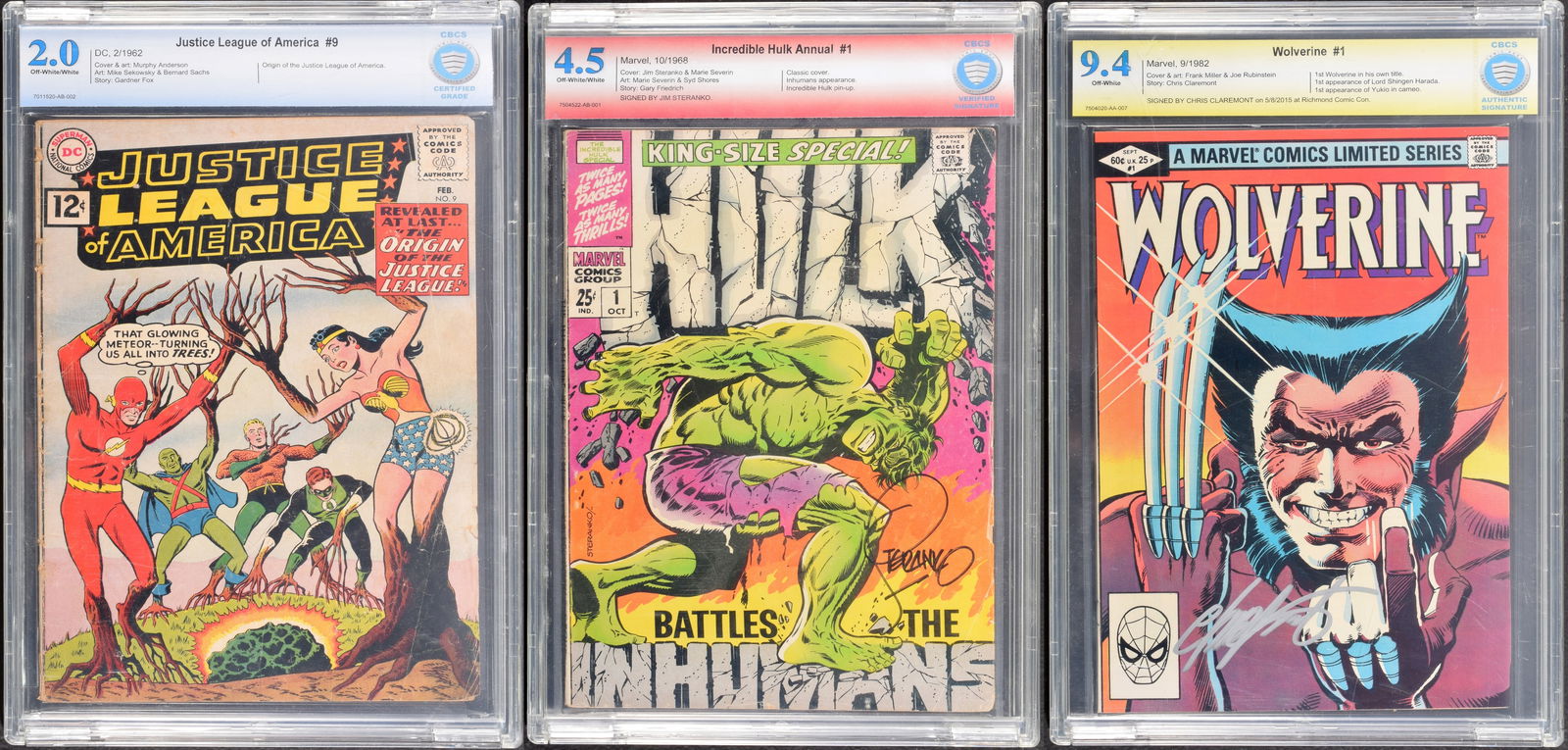 3 Comic Books, Various (1 of 15)