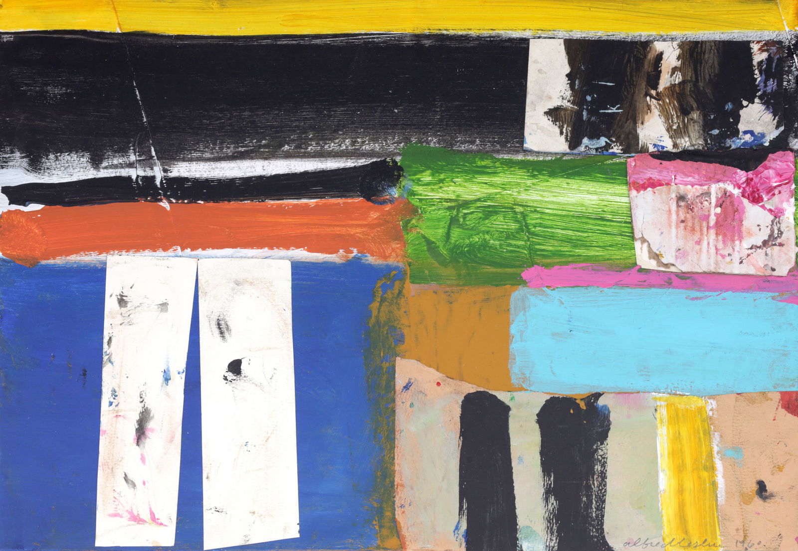 Alfred Leslie UNTITLED Painting (1 of 8)