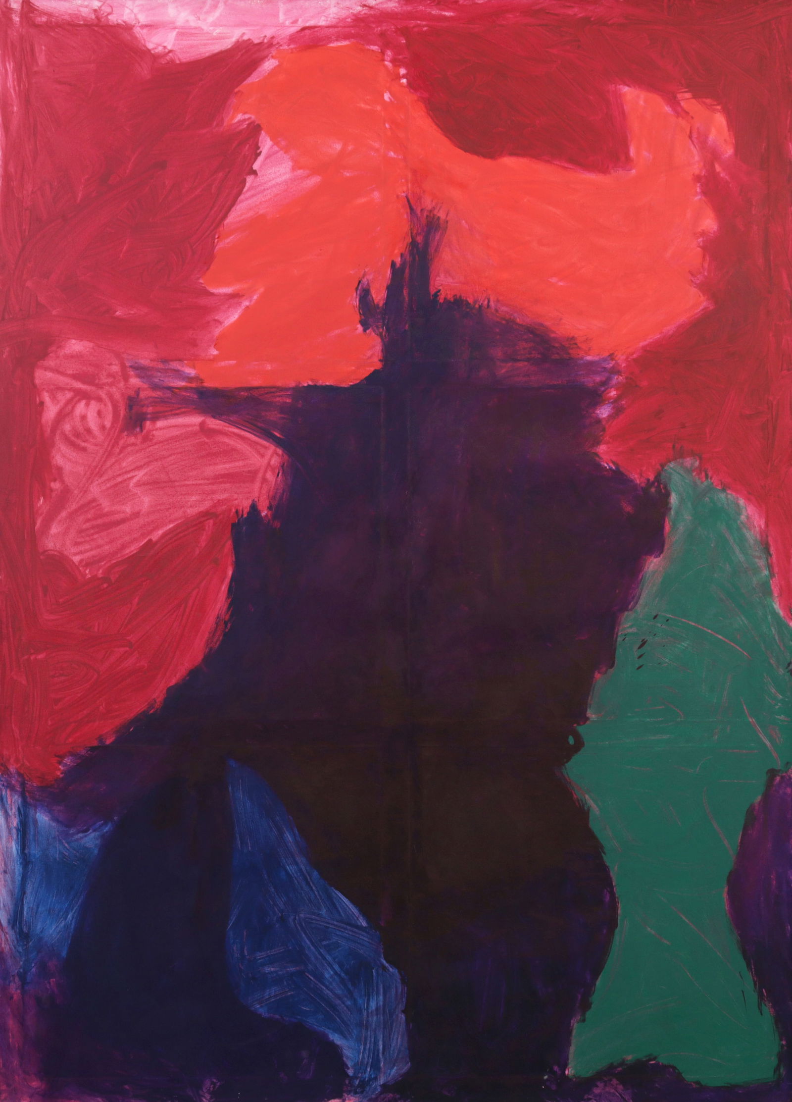 Jonathan Allmaier UNTITLED (PINK BUMPS) Painting, 101"H (1 of 9)