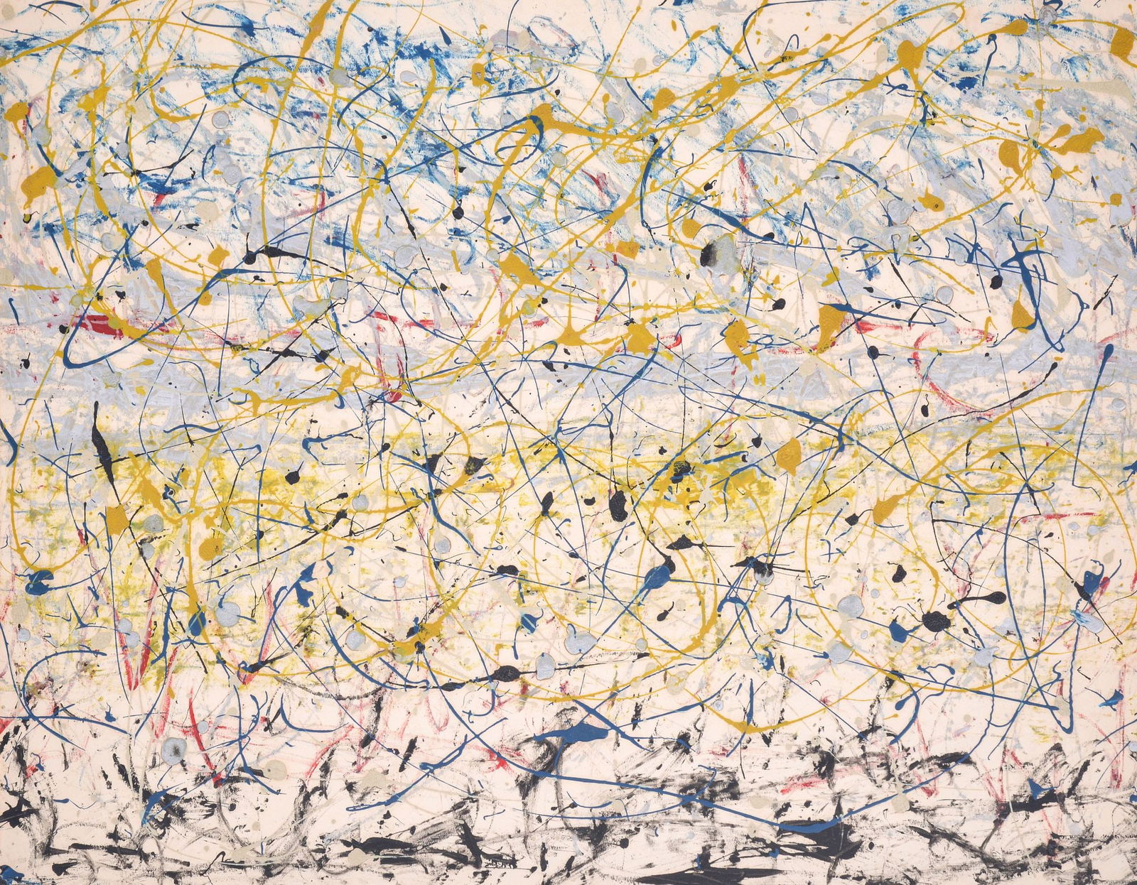 Tancredi Parmeggiani UNTITLED Abstract Painting (1 of 9)