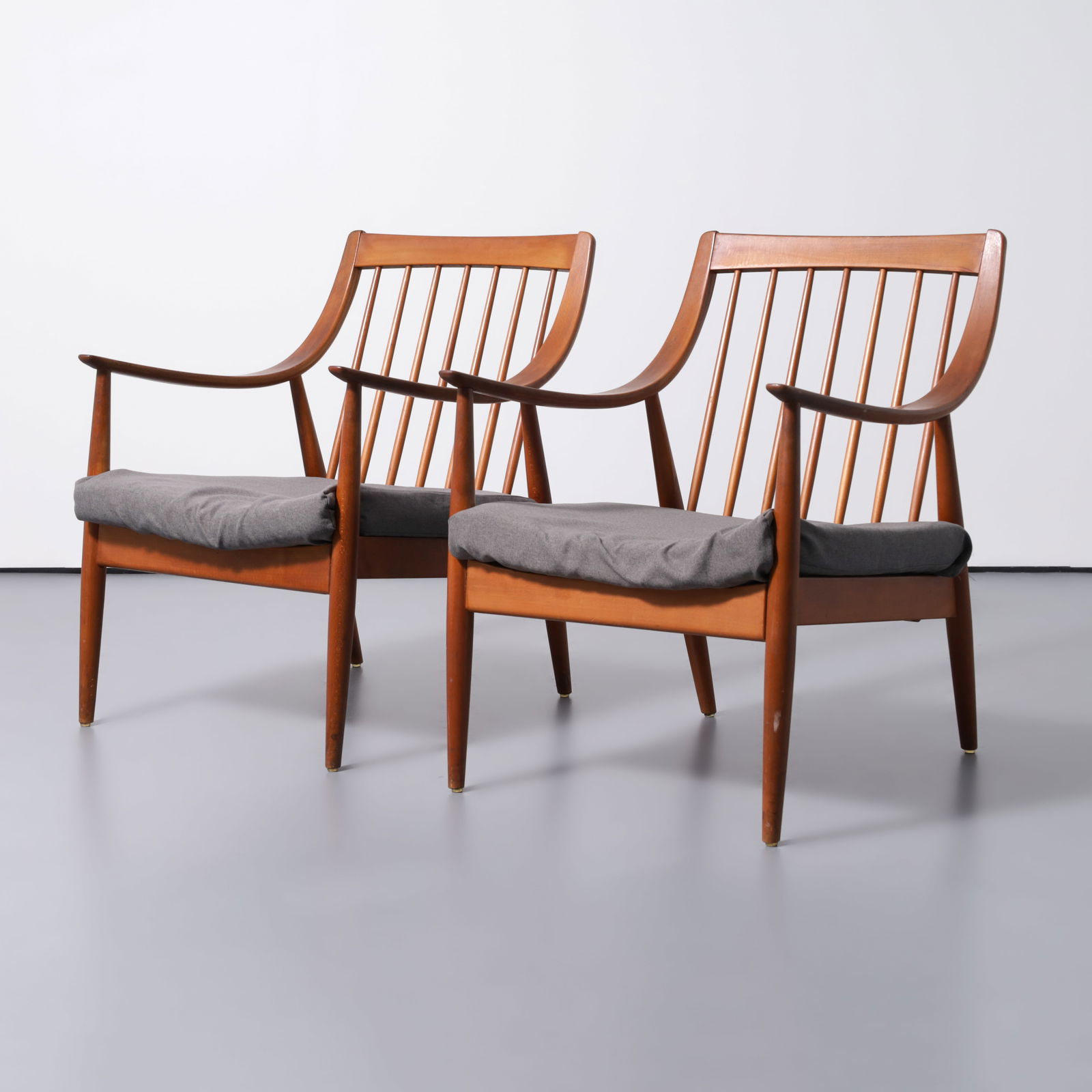 Pair of Peter Hvidt & Orla Molgaard-Nielsen Lounge Chairs (1 of 12)