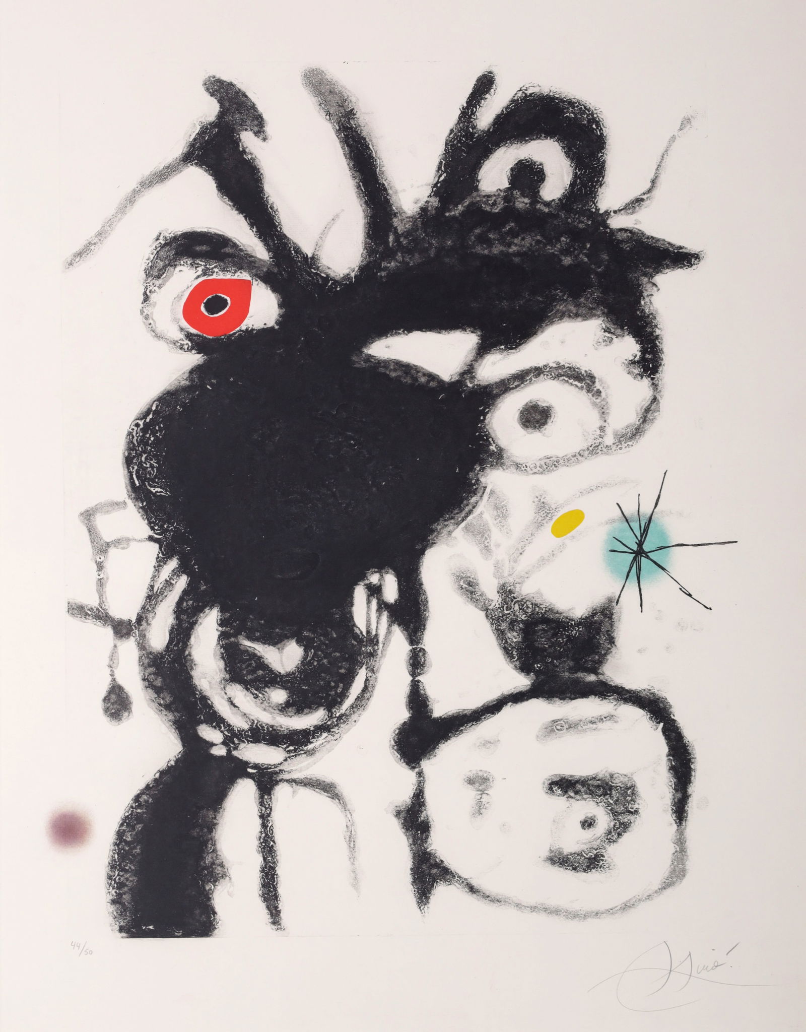 Joan Miro UNTITLED Etching / Aquatint (1 of 8)