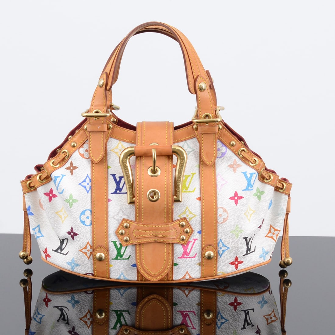 Louis Vuitton X TAKASHI MURAKAMI THEDA GM Handbag (1 of 19)