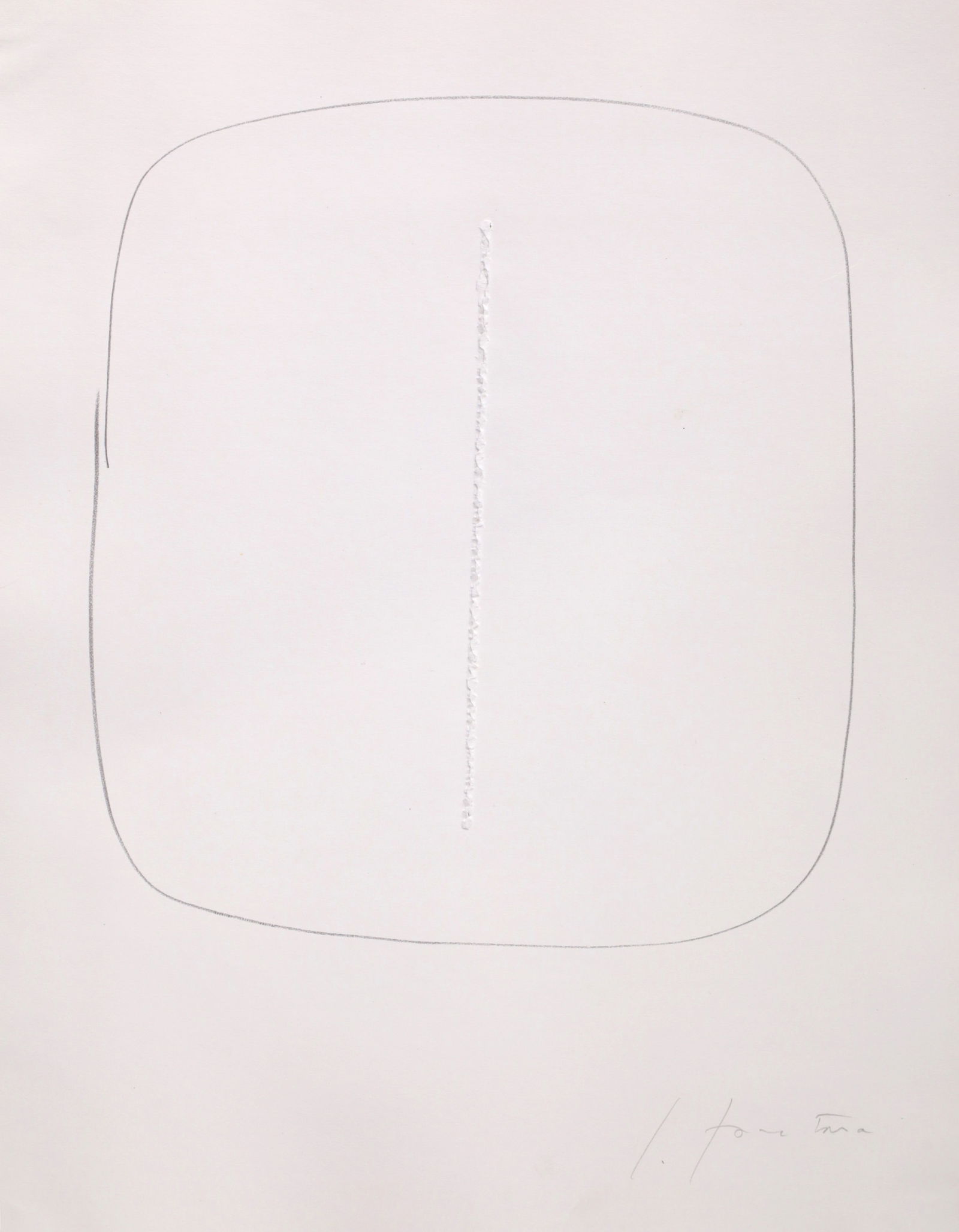 Lucio Fontana CONCETTO SPAZIALE Lithograph (1 of 11)