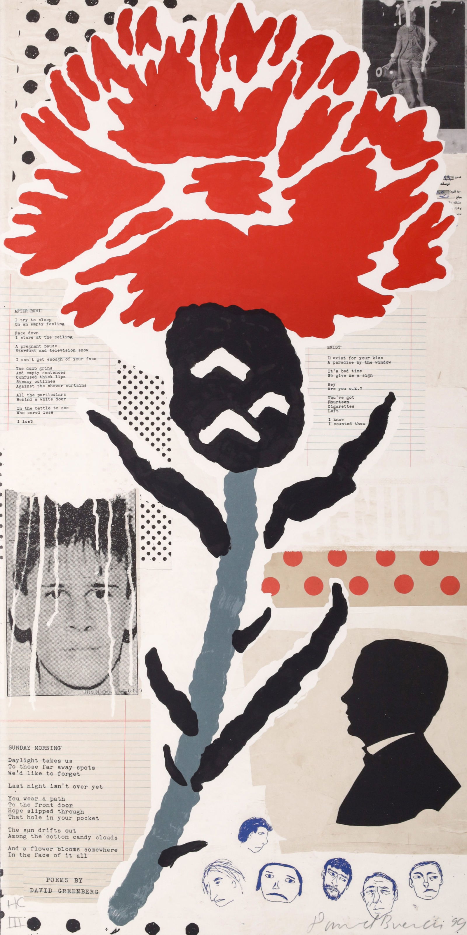 Donald Baechler THISTLE Lithograph (1 of 8)