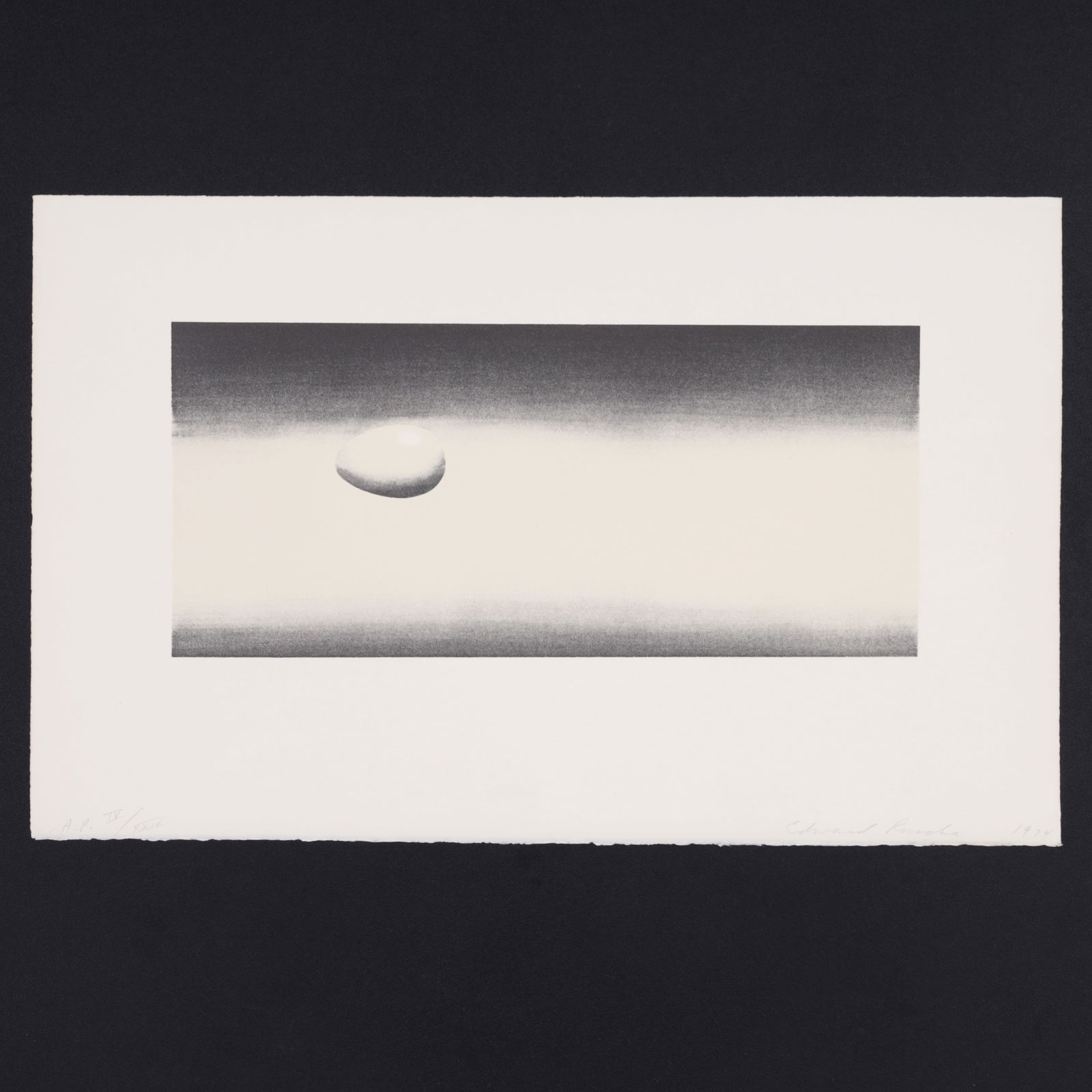 Ed Ruscha EGG Lithograph - 2