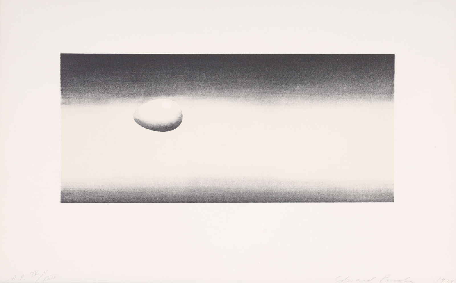 Ed Ruscha EGG Lithograph - 3