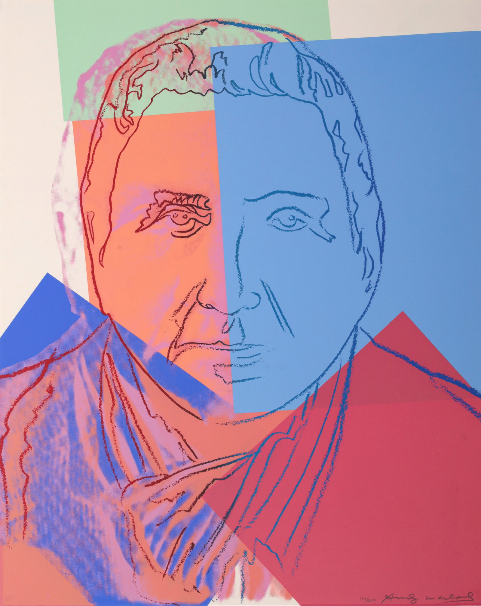 Andy Warhol GERTRUDE STEIN Screenprint (1 of 5)
