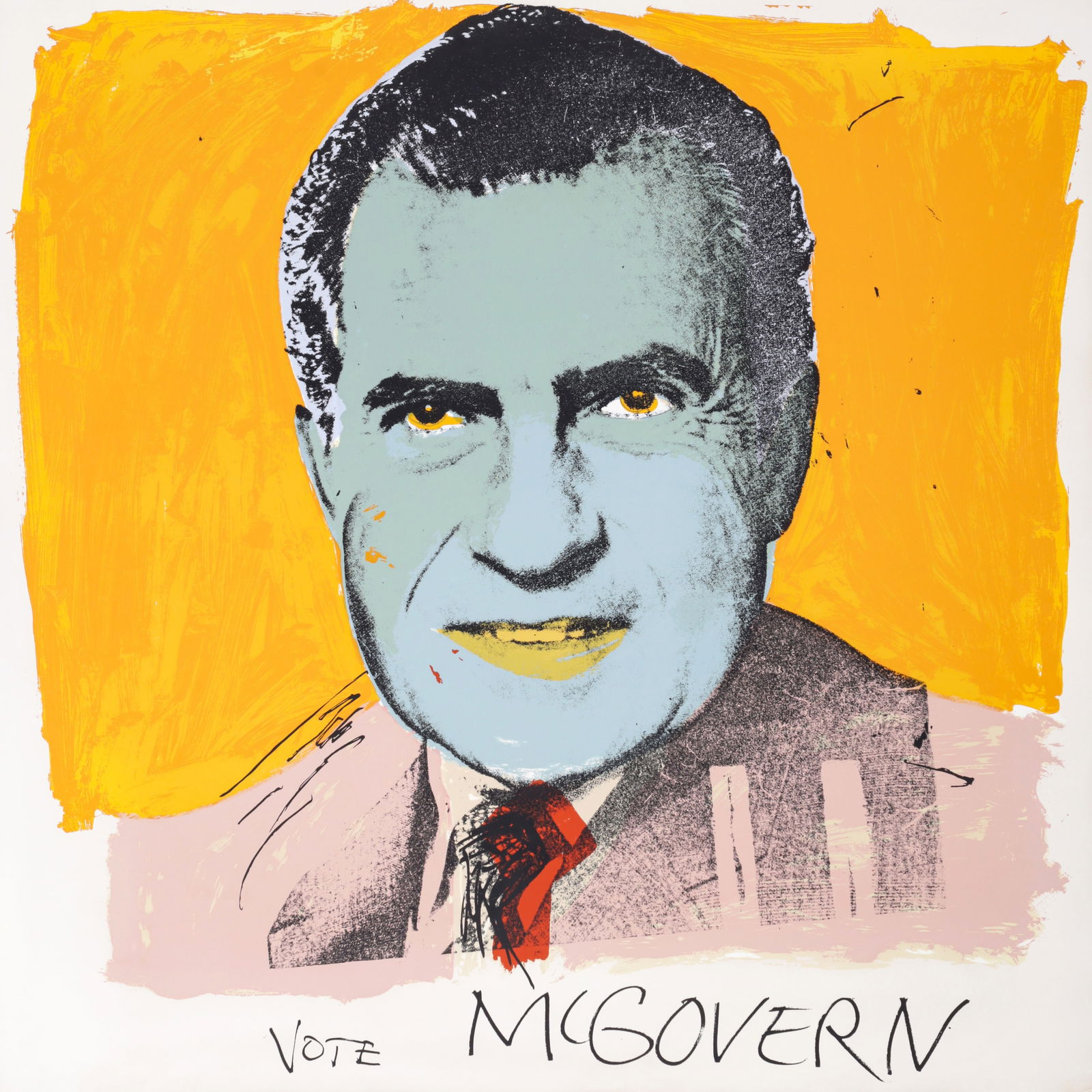 Andy Warhol VOTE MCGOVERN Screenprint (1 of 7)