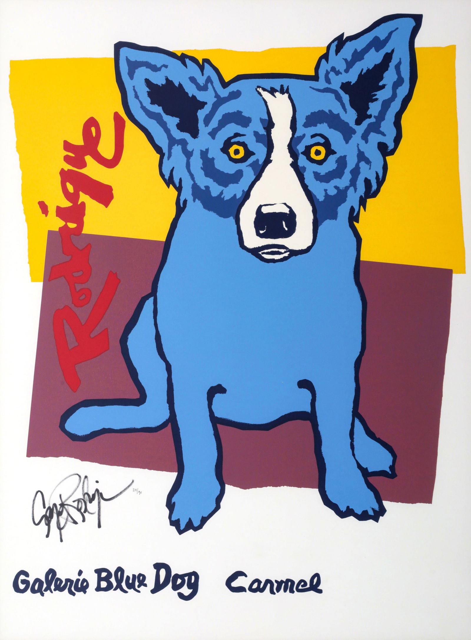 George Rodrigue CARMEL EDITION I Lithograph (1 of 7)