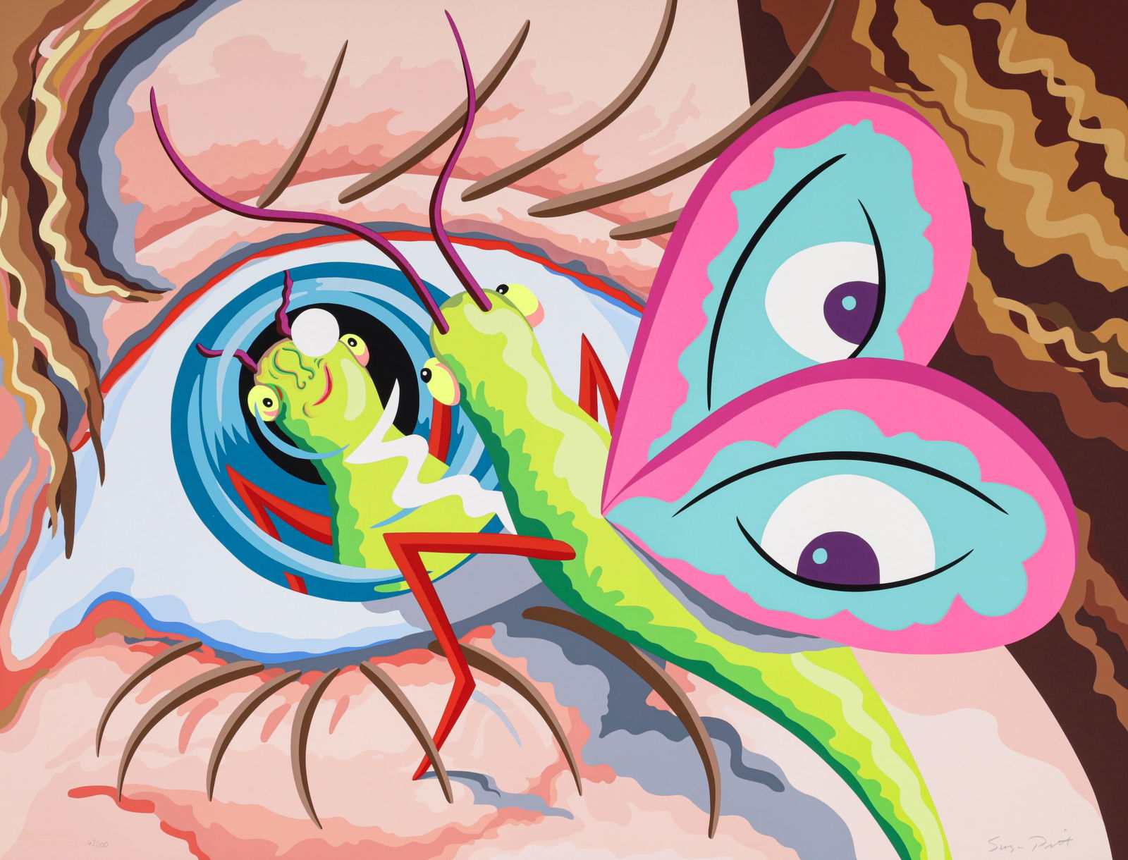 Suzan Pitt UNTITLED Screenprint (1 of 5)